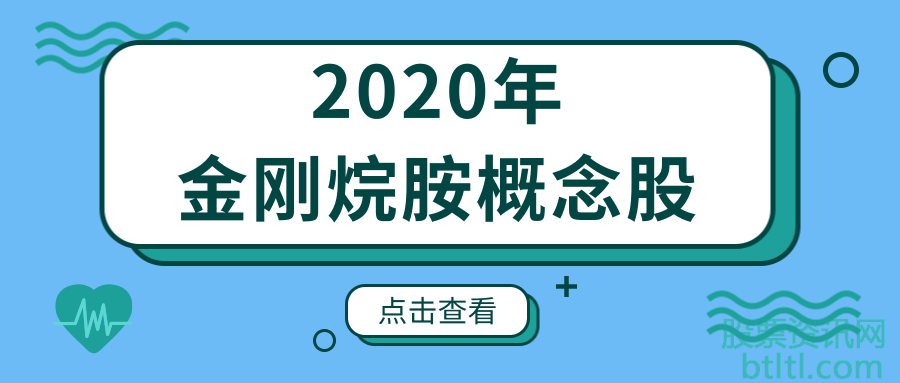 2020年金刚烷胺概念股有那些？金刚烷胺龙头股一览及排名